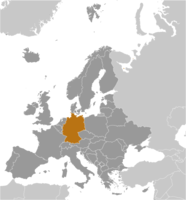 Map of Germany
