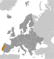 Map of Portugal