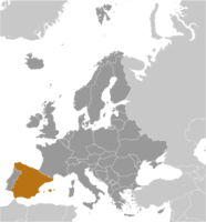 Map of Spain