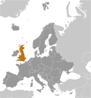 Map of United Kingdom