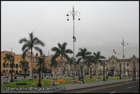 Plaza de Armas, with the National and Municipal Palaces