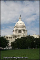 The verdant Capitol grounds