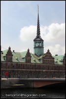 The Børsen and its dragon-tailed spire