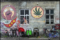 A mural in Christiania