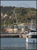 Looking toward Parc de Montjuïc