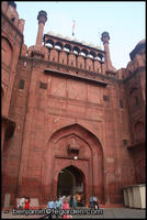 The entrance to the Red Fort