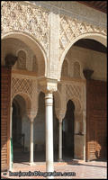 Arch details at the Alhambra