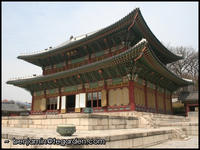 The Injeongjeon throne hall