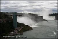 Niagara Falls and the Prospect Point Park observation tower