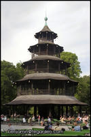 Chinesischer Turm in the Englischer Garten