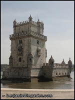 A Torre de Belém guarding Lisboa