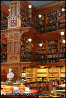 The main reading room of the Library of Parliament