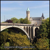 Pont Adolphe and the BCEE headquarters