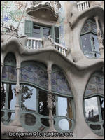 The windows of Casa Batlló