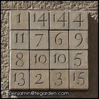 An abnormal magic square