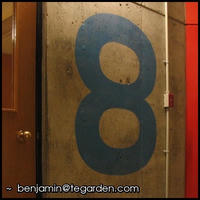 The Evans Hall stairwell