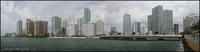 A panoramic view of Downtown Miami’s waterfront