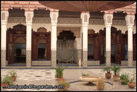 The courtyard of the Musée de Marrakech