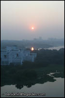Sunrise over IIT Bombay