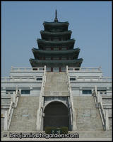 The pagoda at the National Folk Museum