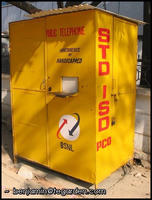 A phone booth